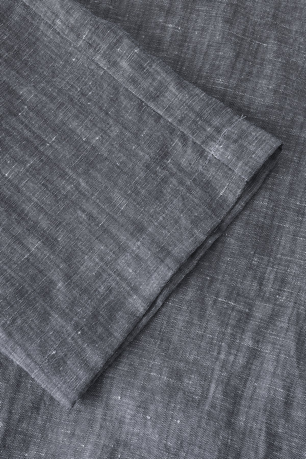 Men’s Linen-Blend Drawstring Trousers - Heather Grey