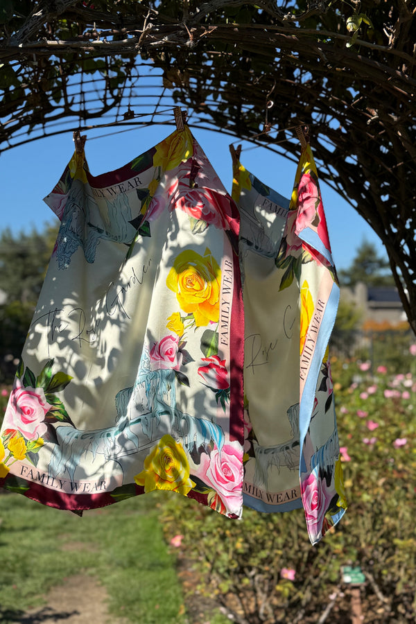 Single-Sided Printed Silk Scarf