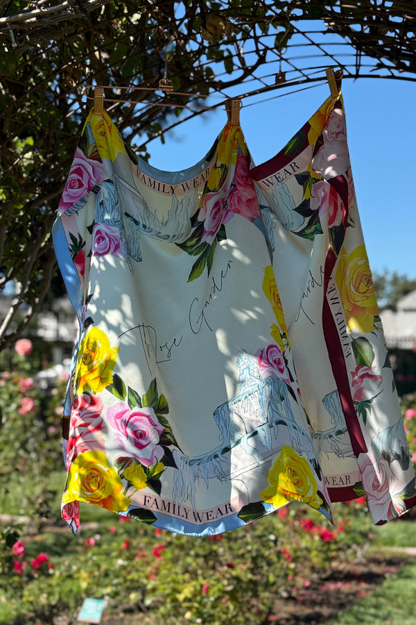 Single-Sided Printed Silk Scarf