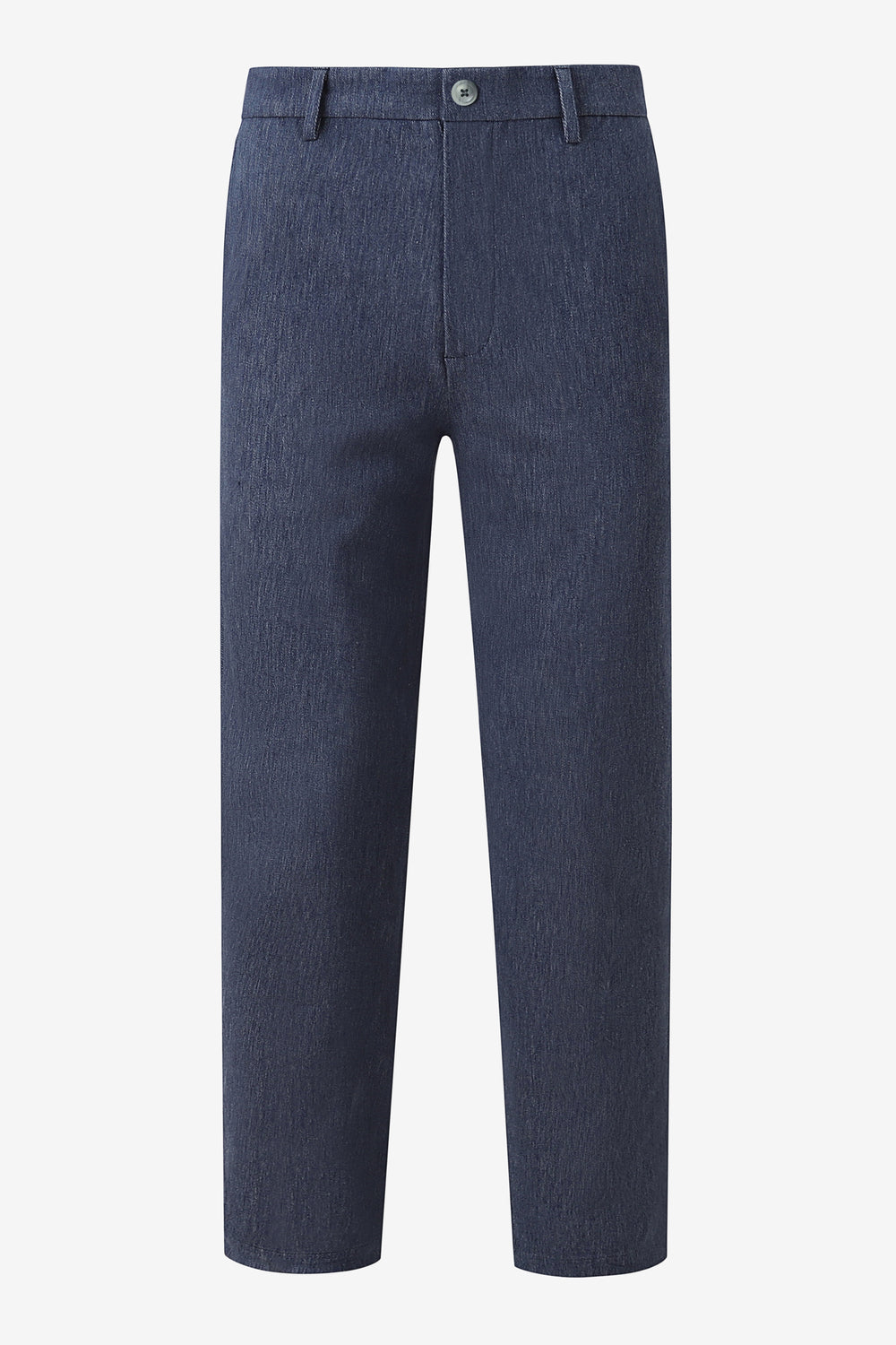 Men’s Structured Denim Trouser - Indigo Rinse
