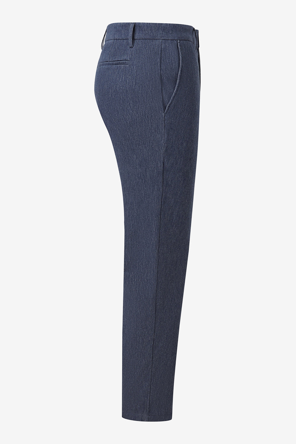 Men’s Structured Denim Trouser - Indigo Rinse