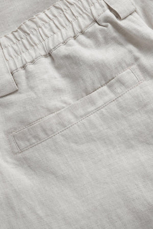 Men’s Linen-Blend Tailored Shorts - FAMILYWEAR