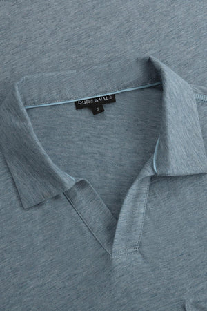 Men’s Relaxed Open-Collar Polo - FAMILYWEAR