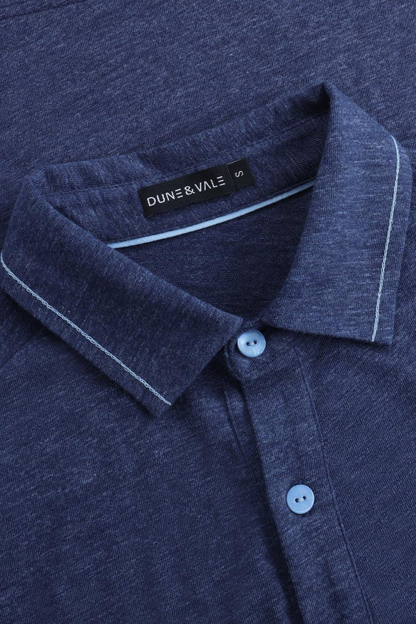 Men’s Polished Long-Sleeve Polo - FAMILYWEAR