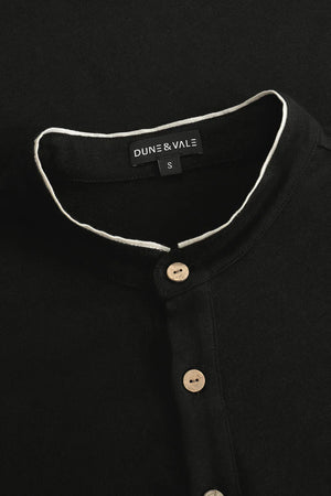 Men’s Elevated Button-Neck Henley - FAMILYWEAR