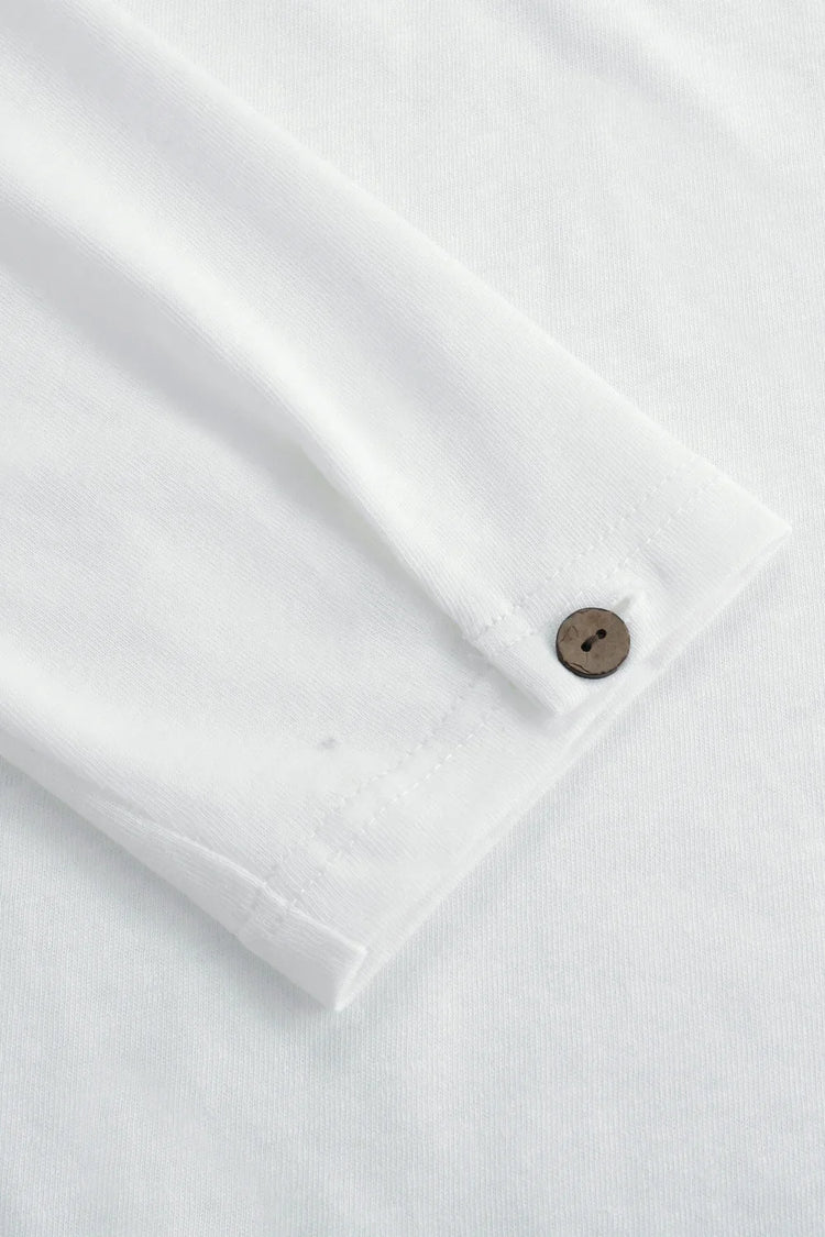 Men’s Elevated Button-Neck Henley - FAMILYWEAR