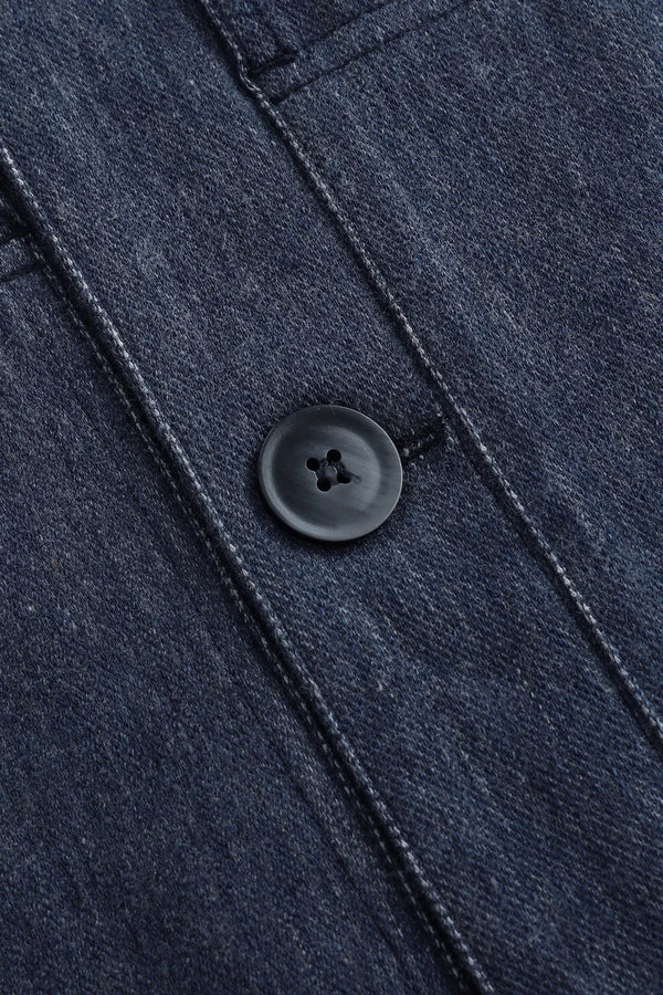Men’s Utility Denim Overshirt Jacket - FAMILYWEAR