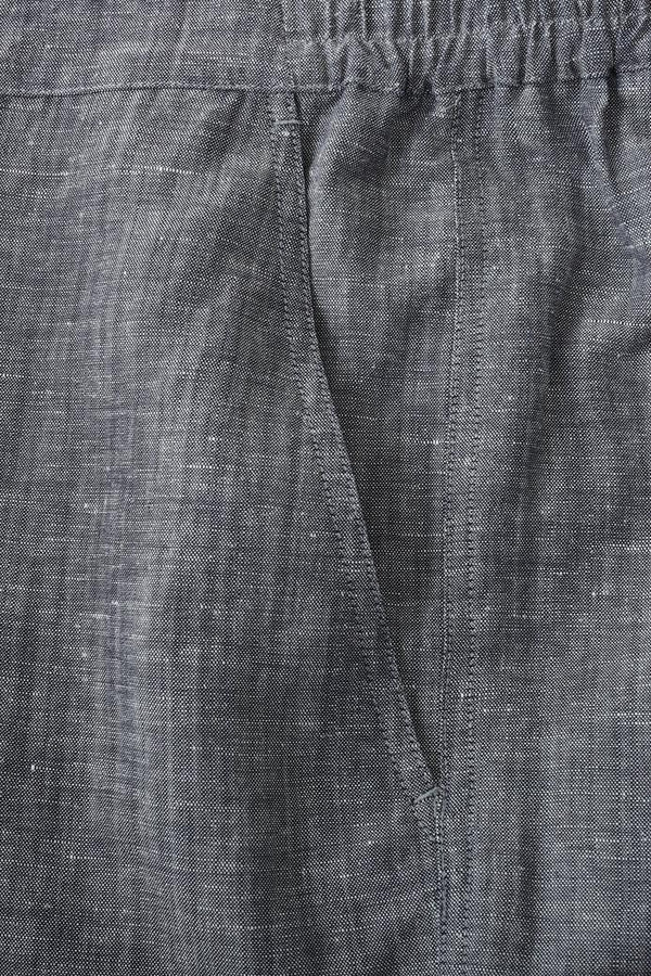 Men’s Linen-Blend Tailored Shorts - FAMILYWEAR