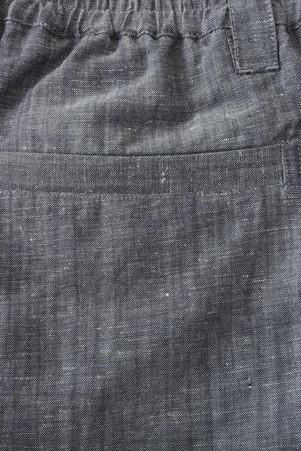 Men’s Linen-Blend Tailored Shorts - FAMILYWEAR