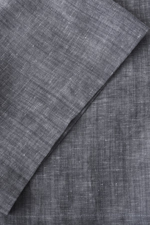 Men’s Linen-Blend Tailored Shorts - Heather Grey