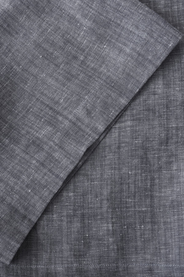 Men’s Linen-Blend Tailored Shorts - Heather Grey