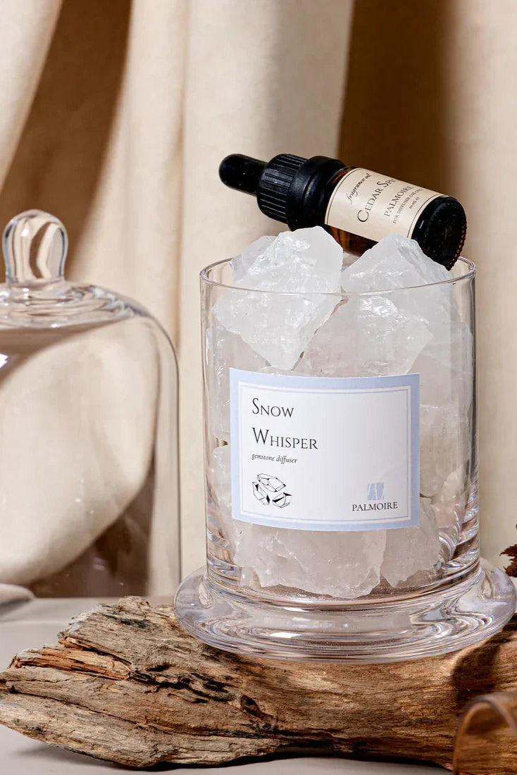 Snow Whisper Gemstone Diffuser