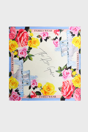 Double-Sided Printed Silk Scarf