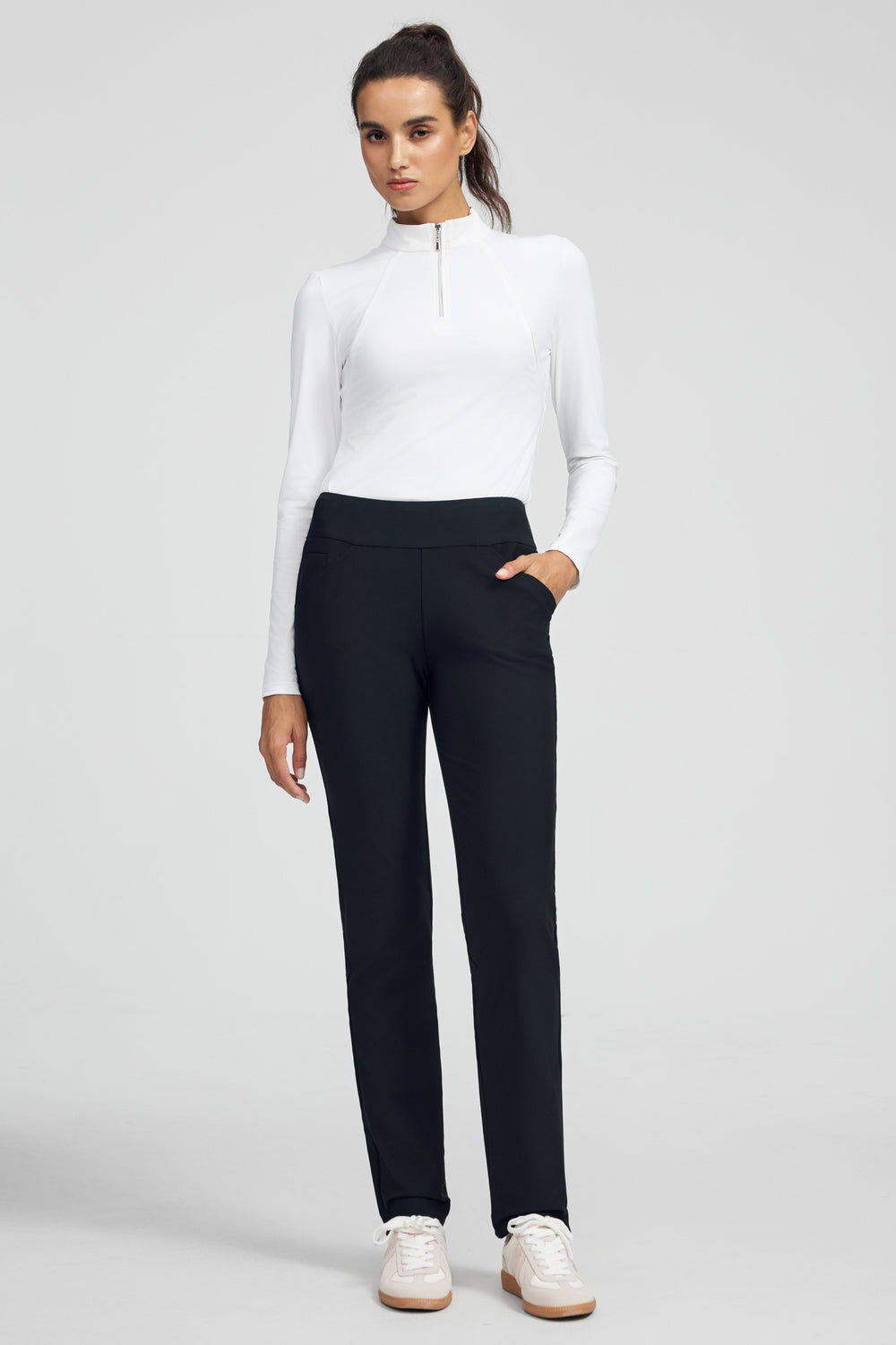Women’s 4-Way Stretch Tailored Pant - Onyx Black