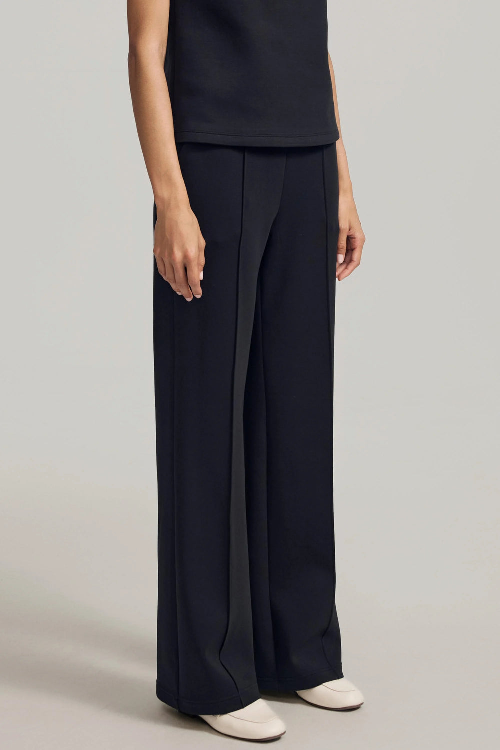 Women’s Luxe Wool Blend Pant - Black