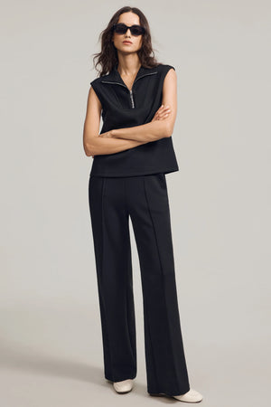 Women’s Luxe Wool Blend Pant - Black