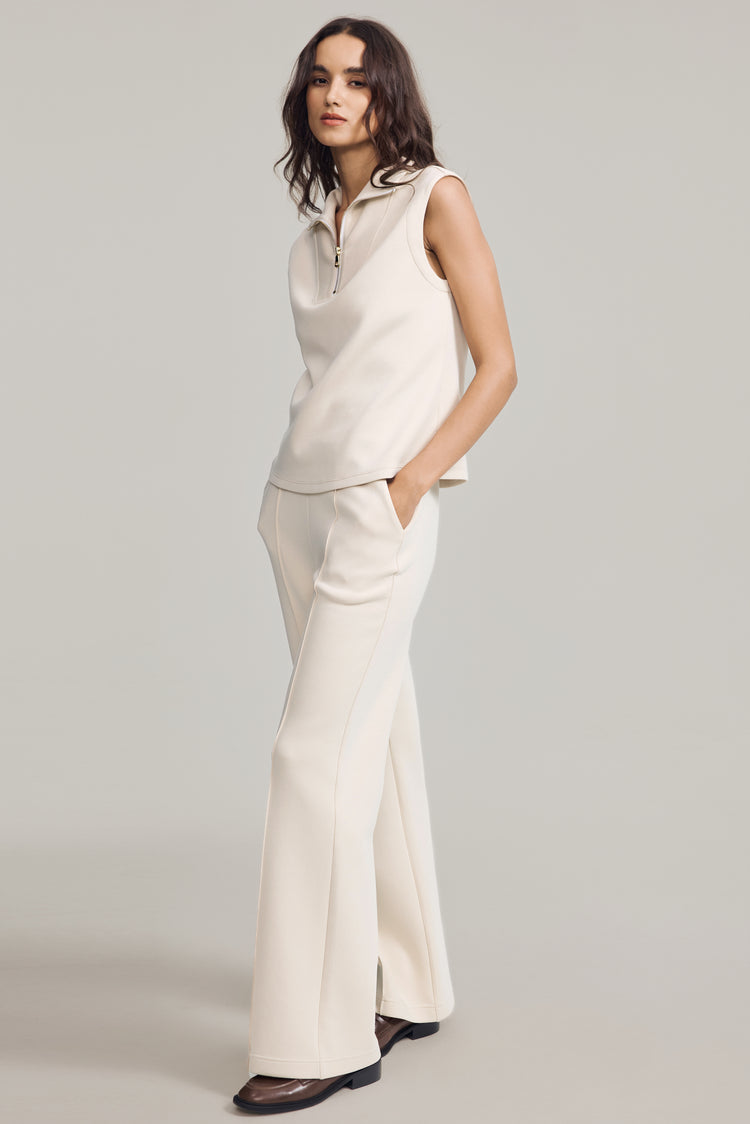 Women’s Luxe Flare Pant - Oatmilk