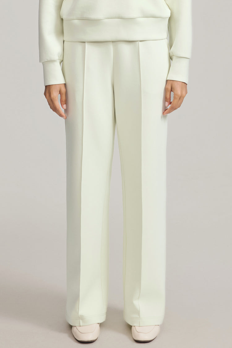 Women’s Luxe Flare Pant - Pistachio Cream