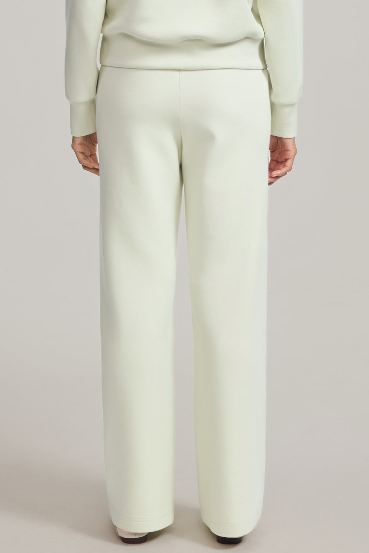 Women’s Luxe Flare Pant - Pistachio Cream