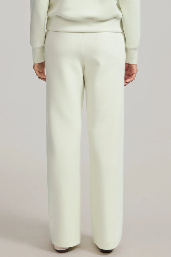 Women’s Luxe Wool Blend Pant - Pistachio Cream