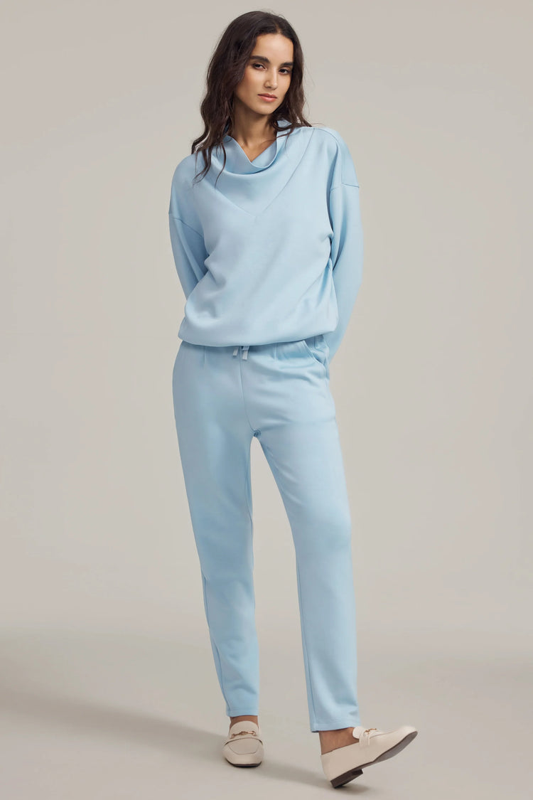 Women’s Soft Tapered Lounge Pant - Powder Blue