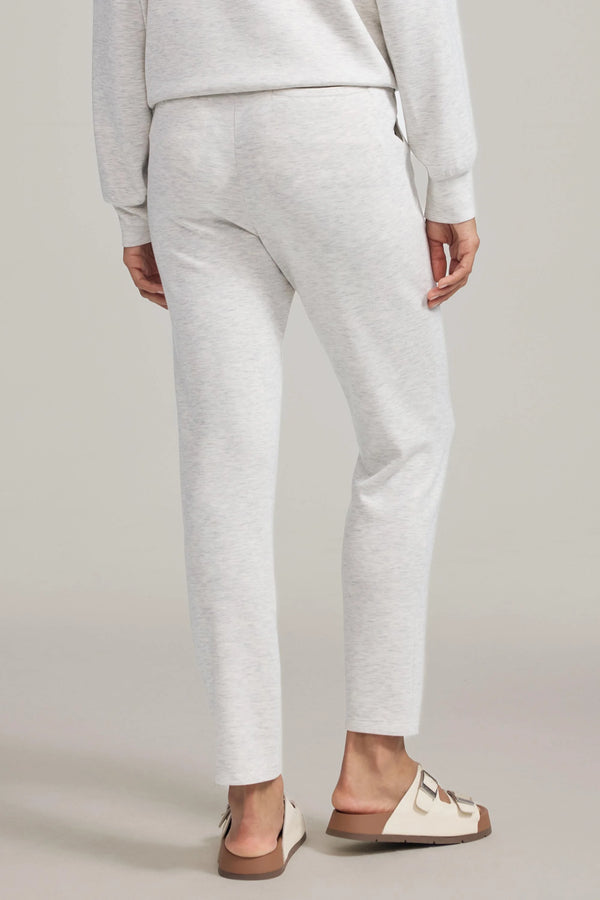 Women’s Soft Tapered Lounge Pant - Heather Oatmilk