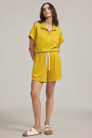 Women’s Short Sleeve Sweat - Marigold