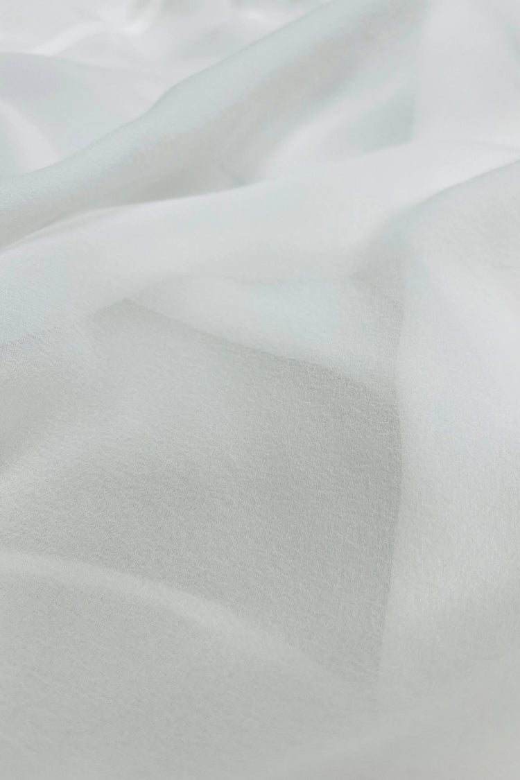 Women’s Silk Sheer Oversized Button-Down - FAMILYWEAR